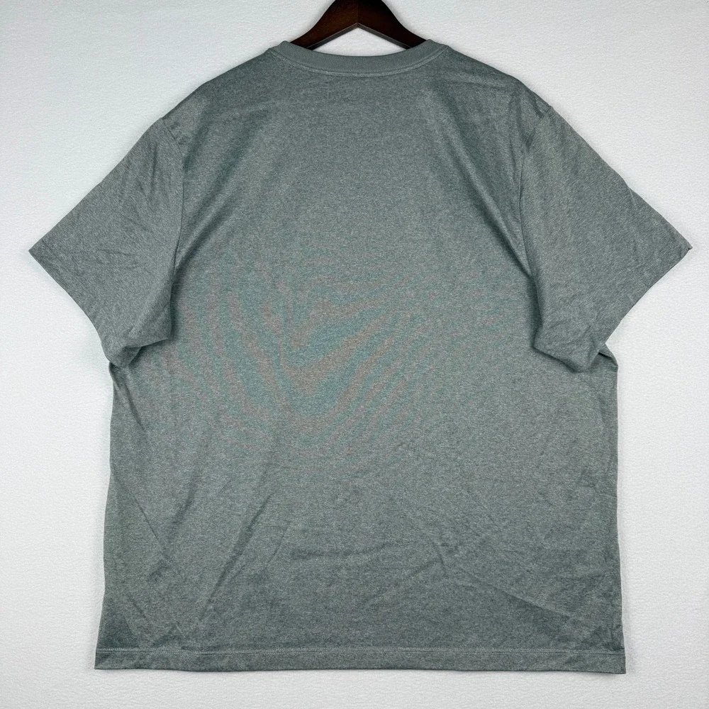 Penn State Football Nike T-Shirt Mens 2XL Gray Dri-Fit Collegiate Activewear